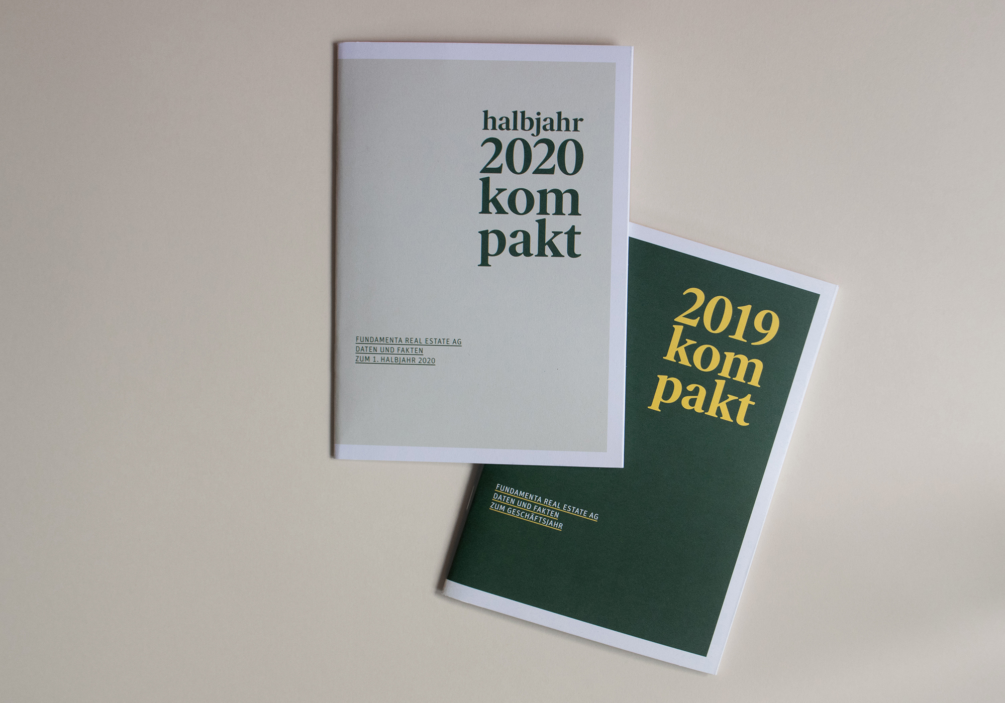 Geschäftsbericht Redesign Cover