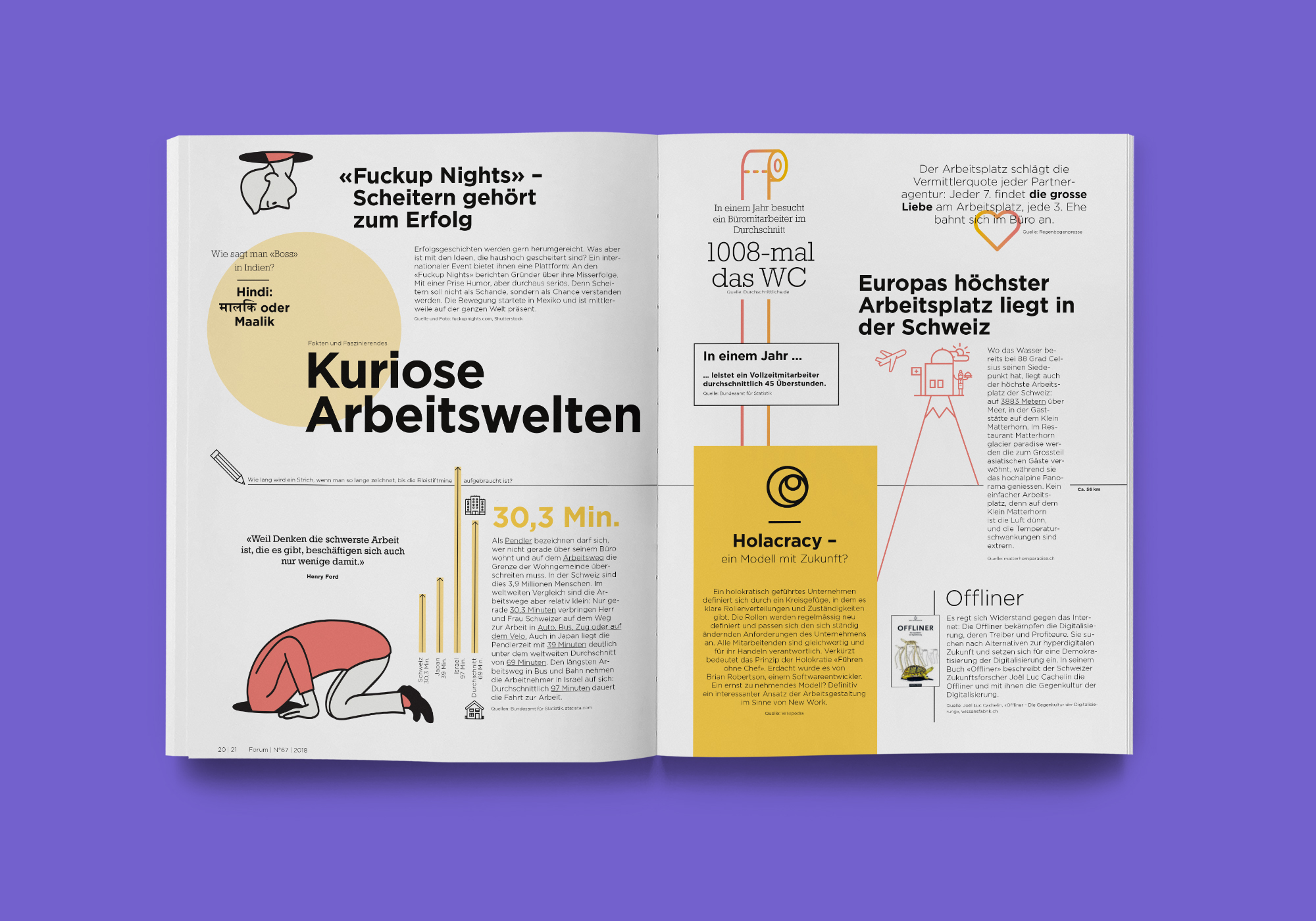 Magazin Bauen und Wohnen Editorial Design Facts&Figures