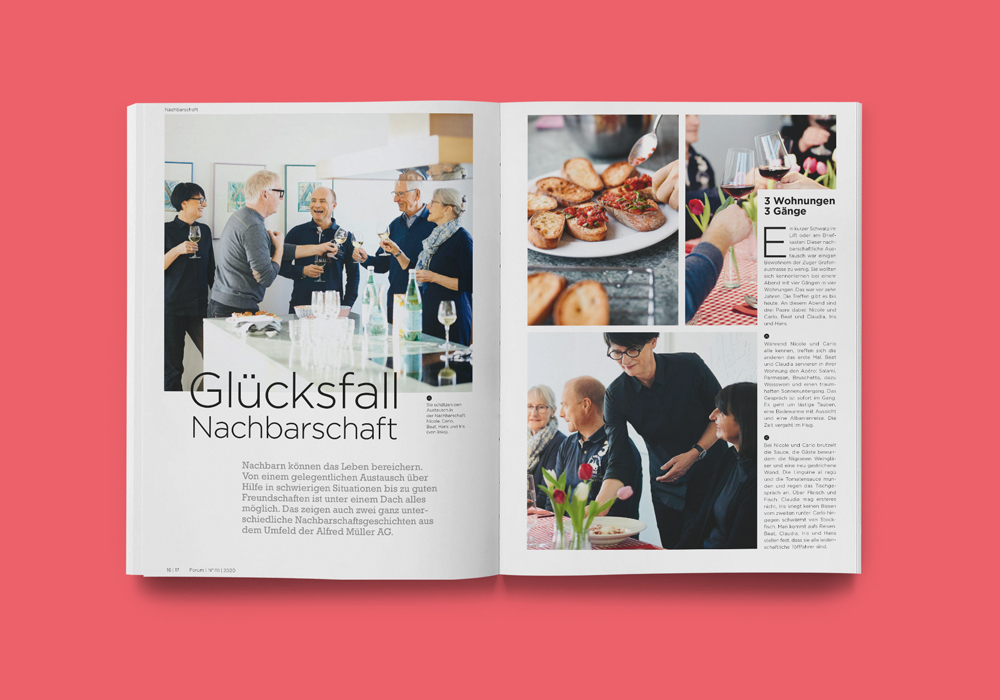 Magazin Bauen und Wohnen Magazine Design